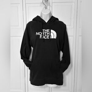 Women’s Black The North Face Half Dome Hoodie sweatshirt size large EUC